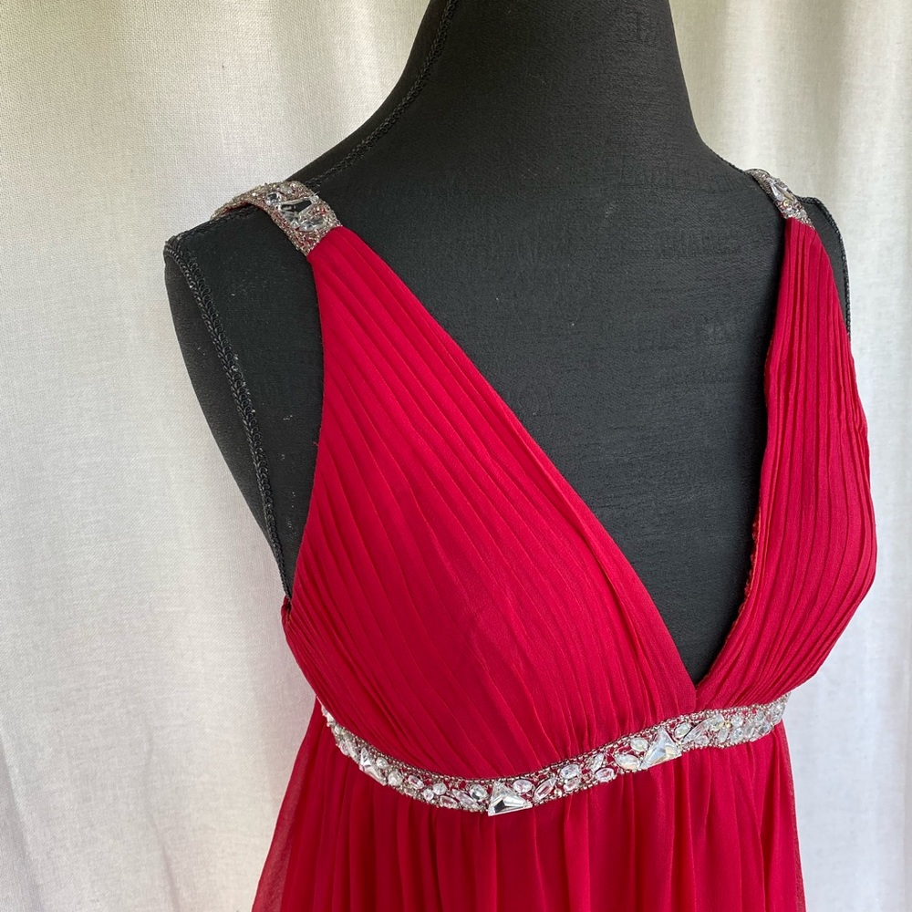Scala Gemstone Chiffon Dress - Picture 3 of 10